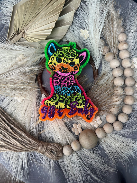 Lisa Frank Inspired Cheetah Freshie